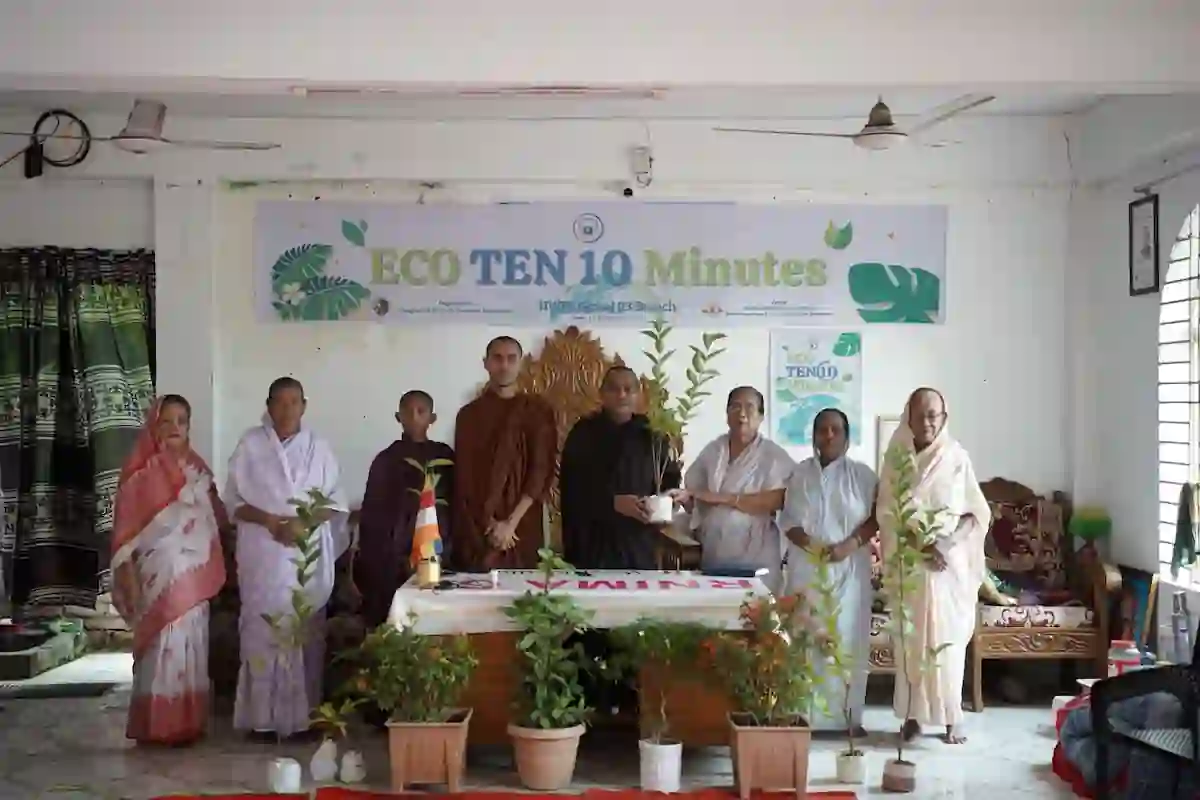পরিবেশ রক্ষায় কধুরখীল মারজিন বিহারে বৃক্ষরোপণ