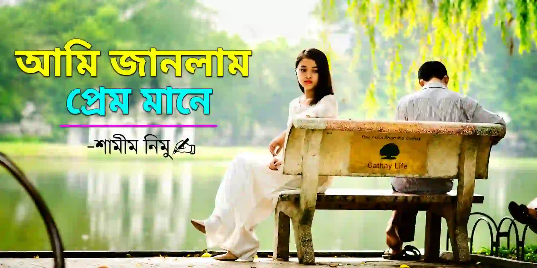 আমি জানলাম প্রেম মানে